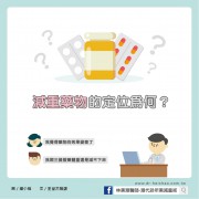 成功減重的過程中，「減重藥物」的定位為何？／文：王世杰醫師