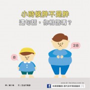 「小時候胖不是胖」這句話，你相信嗎？／文：王世杰醫師