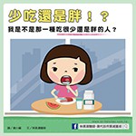 【影片】少吃還是胖！？我是不是那一種吃很少還是胖的人？／文：林黑潮醫師