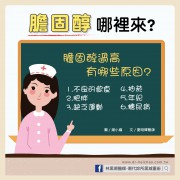 膽固醇哪裡來？／文：夏明輝醫師