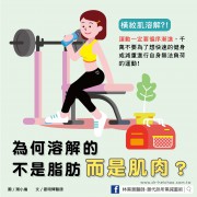 為何溶解的不是脂肪，而是肌肉？／文：夏明輝醫師