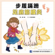 步履蹣跚足底筋膜炎／文：許錦銓醫師