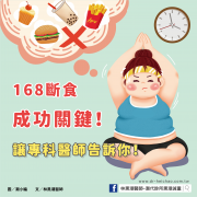 168斷食成功關鍵！，讓專科醫師告訴你！／文：林黑潮醫師